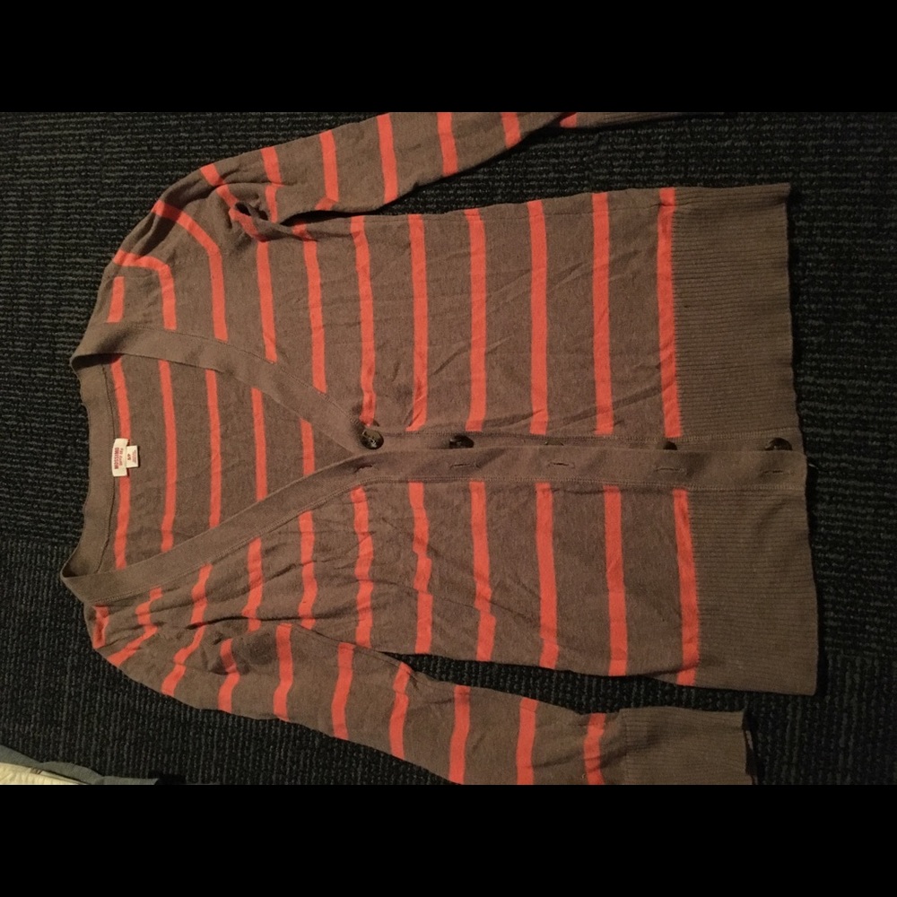 Pink and Brown cardigan